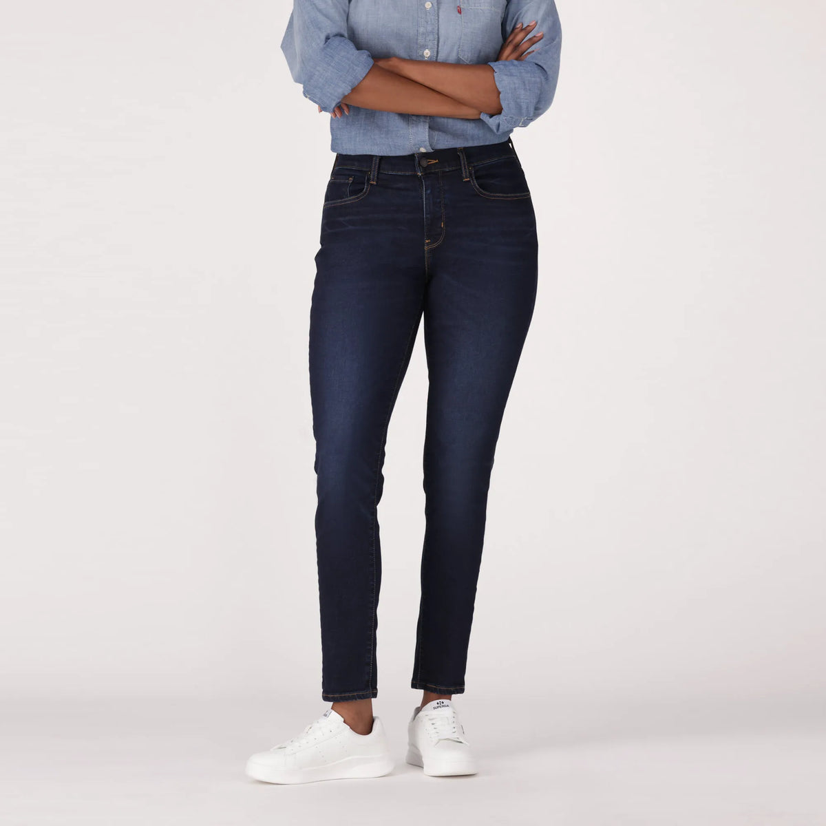 Dark Indigo Worn In